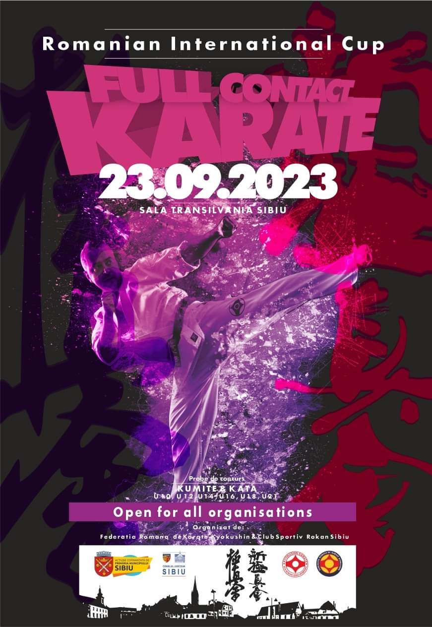 You are currently viewing Romanian International Cup – Full Contact Karate – Sibiu 2023